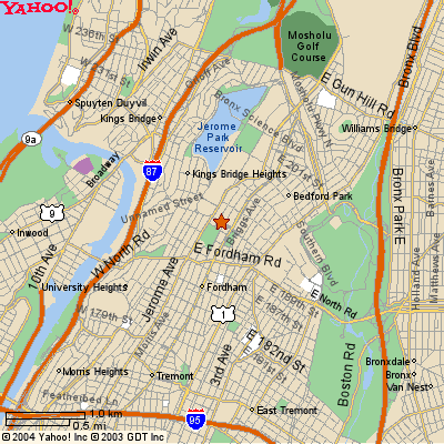map of address